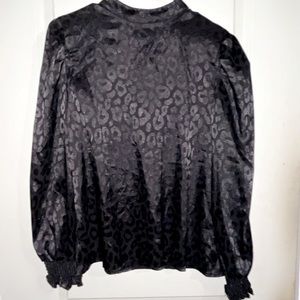 cheetah print dress shirt